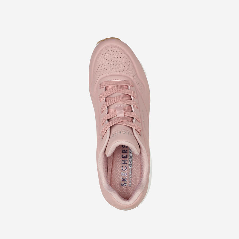 SNEAKERS SKECHERS UNO STAND ON AIR ROSE FEMME