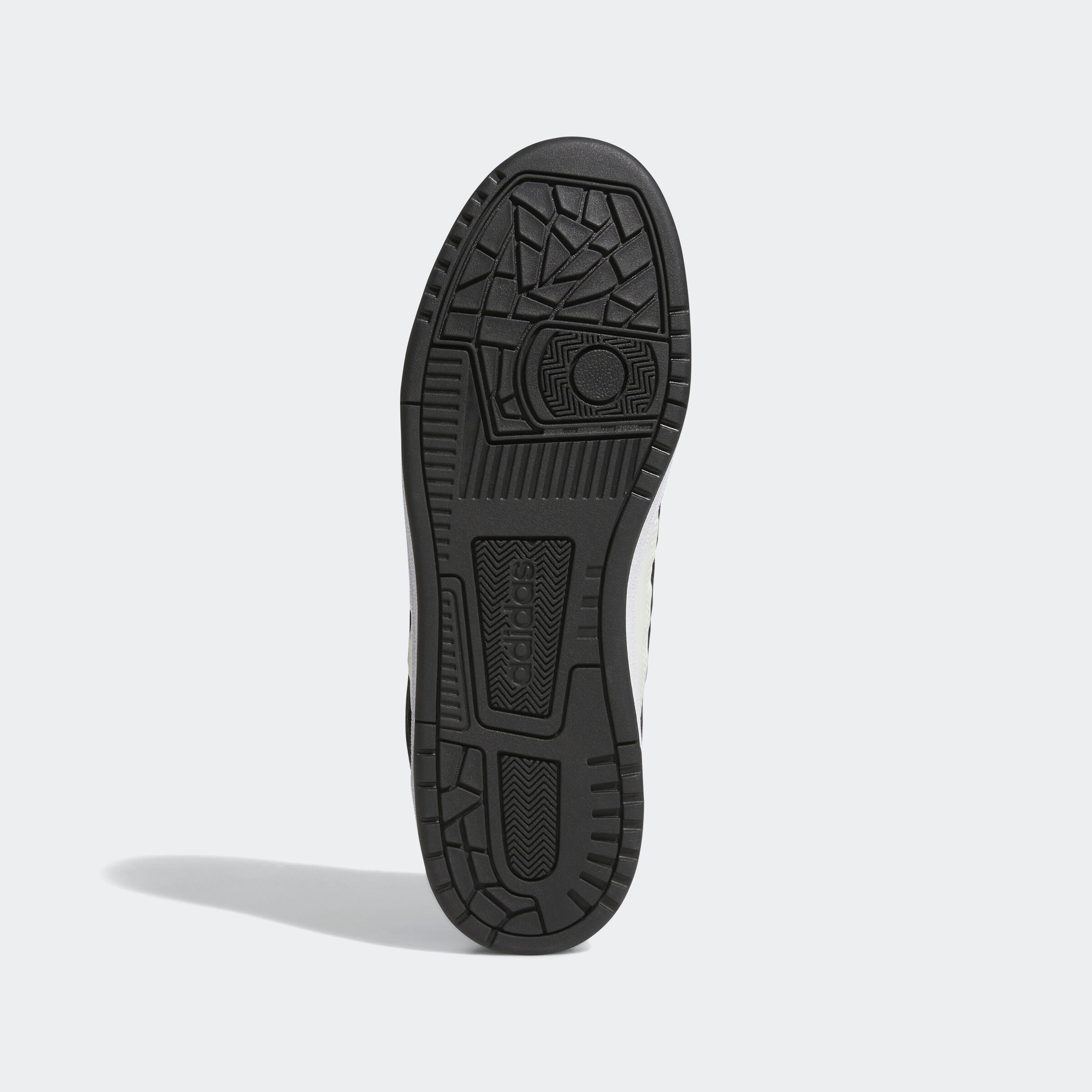 Sneakers walking uomo ADIDAS RAPID COURT LOW bianco-nero 4/8
