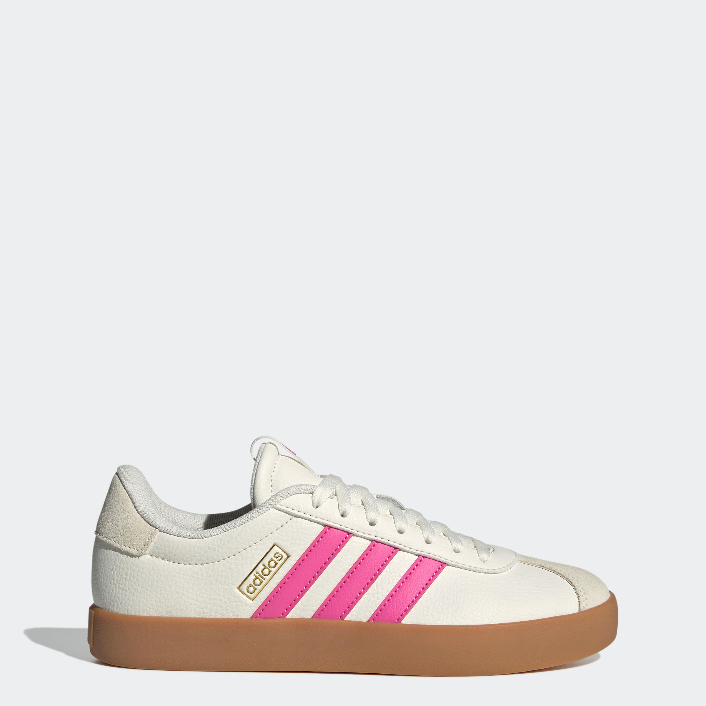 Sneakers ADIDAS donna VL COURT 3.0 bianco-rosa 7/11