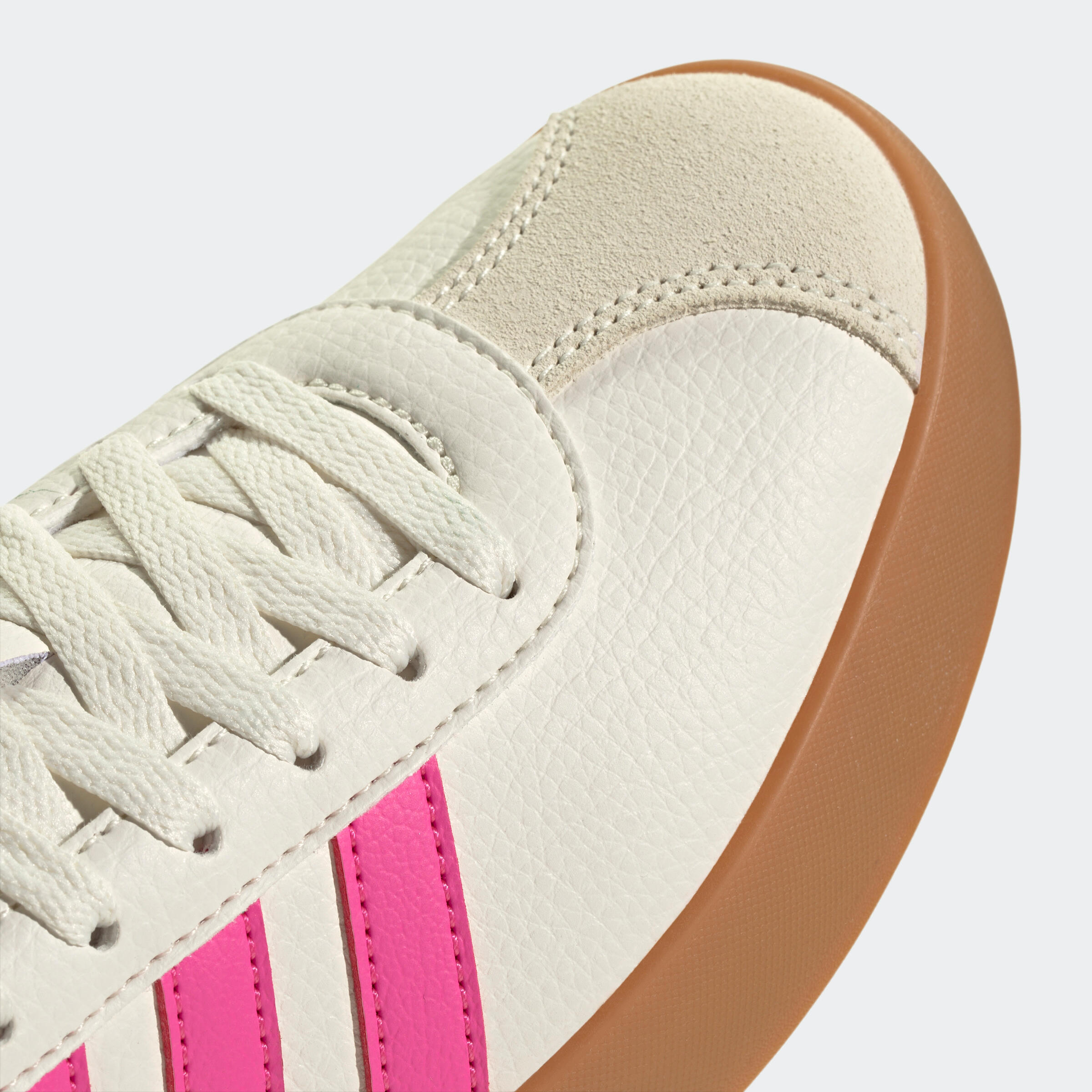 CHAUSSURE FEMME VL COURT 3.0 ADIDAS BLANC ROSE 3/6