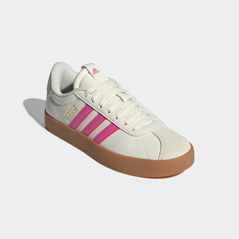 CHAUSSURE FEMME VL COURT 3.0 ADIDAS BLANC ROSE