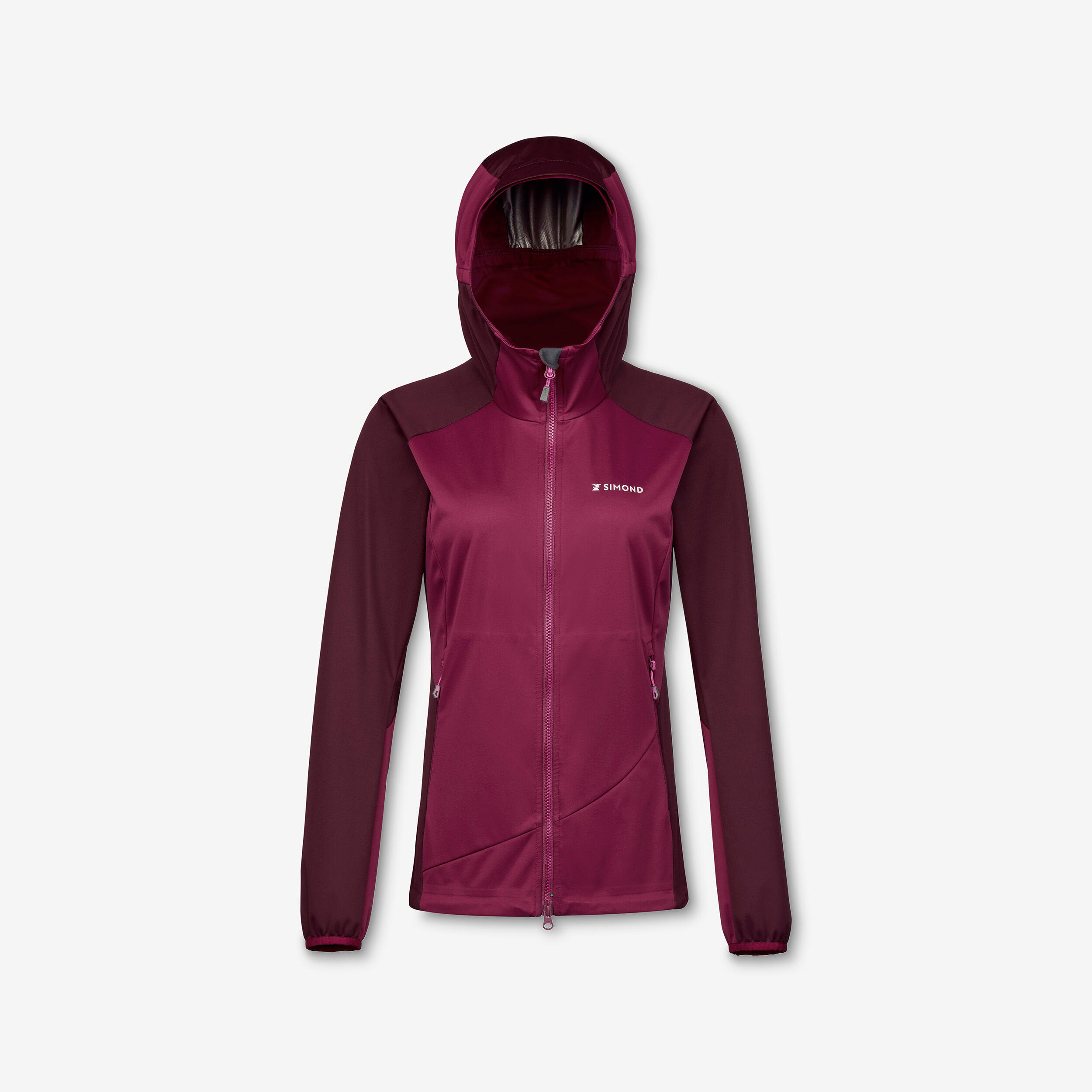 Women's Softshell Jacket - Red - SIMOND