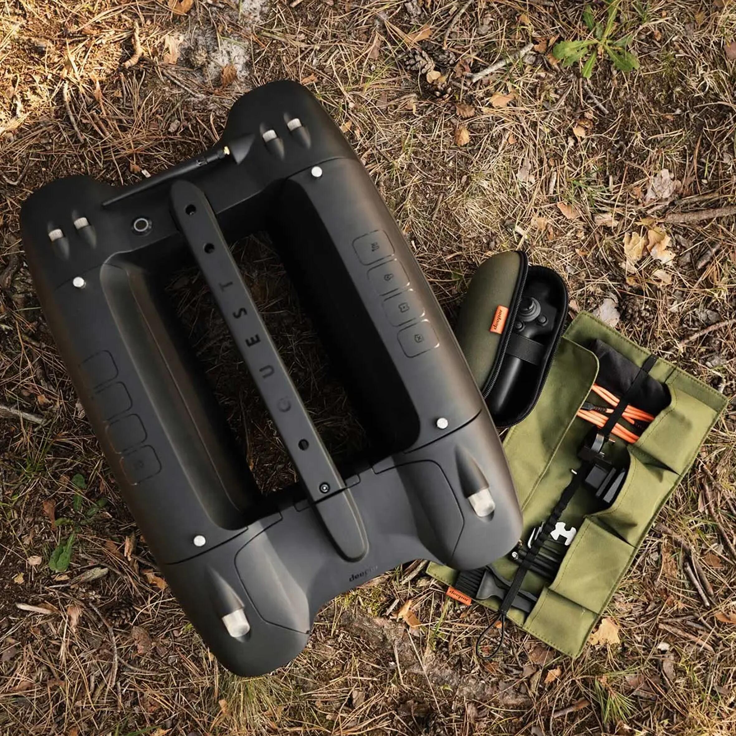 Bateau Amorceur Deeper Quest Avec Sondeur Chirp+ Gps Intégré 18/21