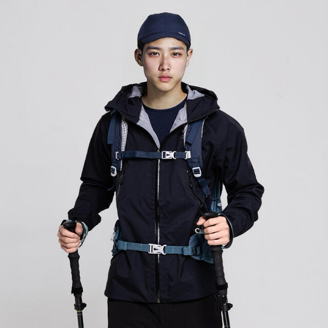 Manteau de randonnée imperméable homme, MH 500