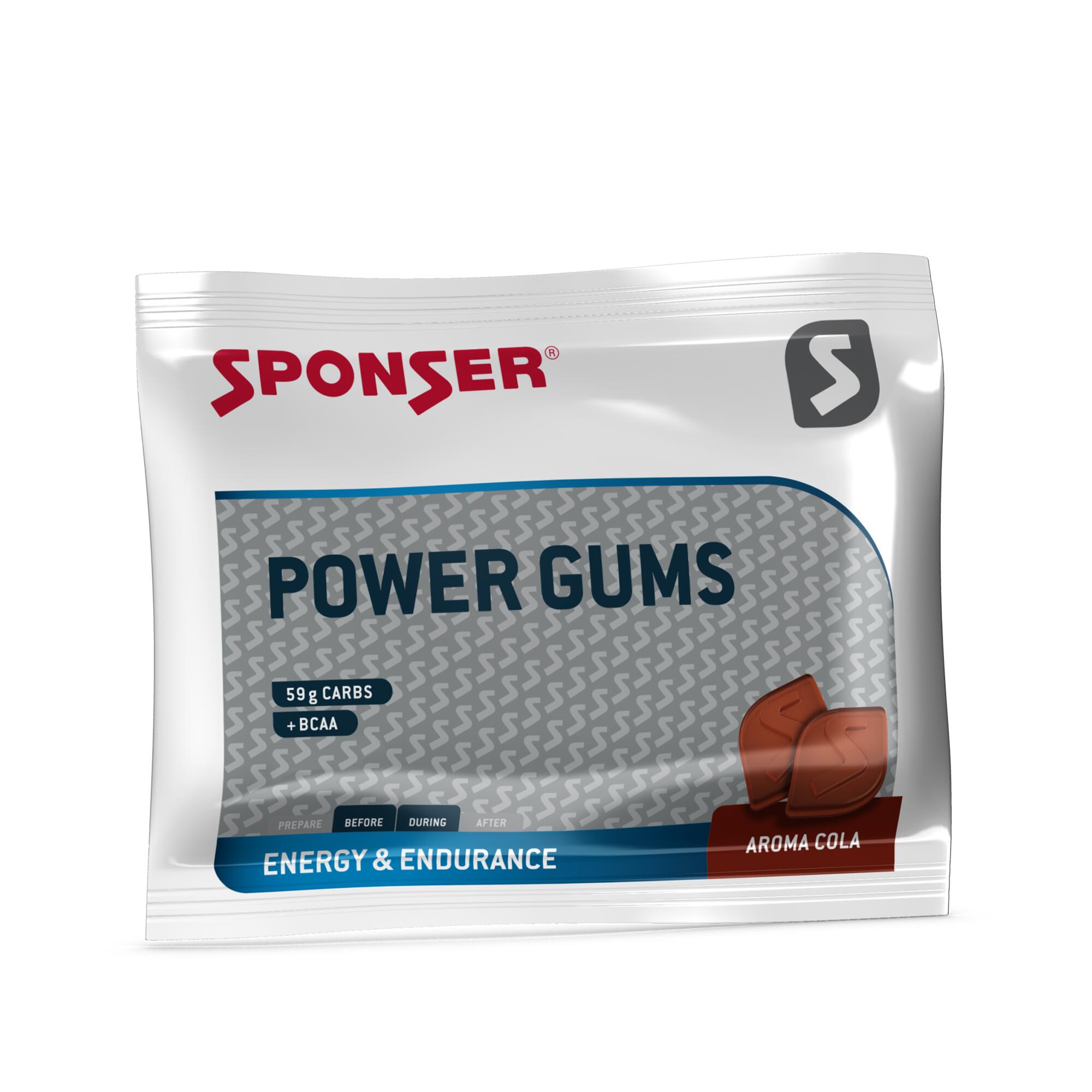 SPONSER GOMME PER ALIMENTAZIONE SPORTIVA - POWER GUMS SPONSER COLA