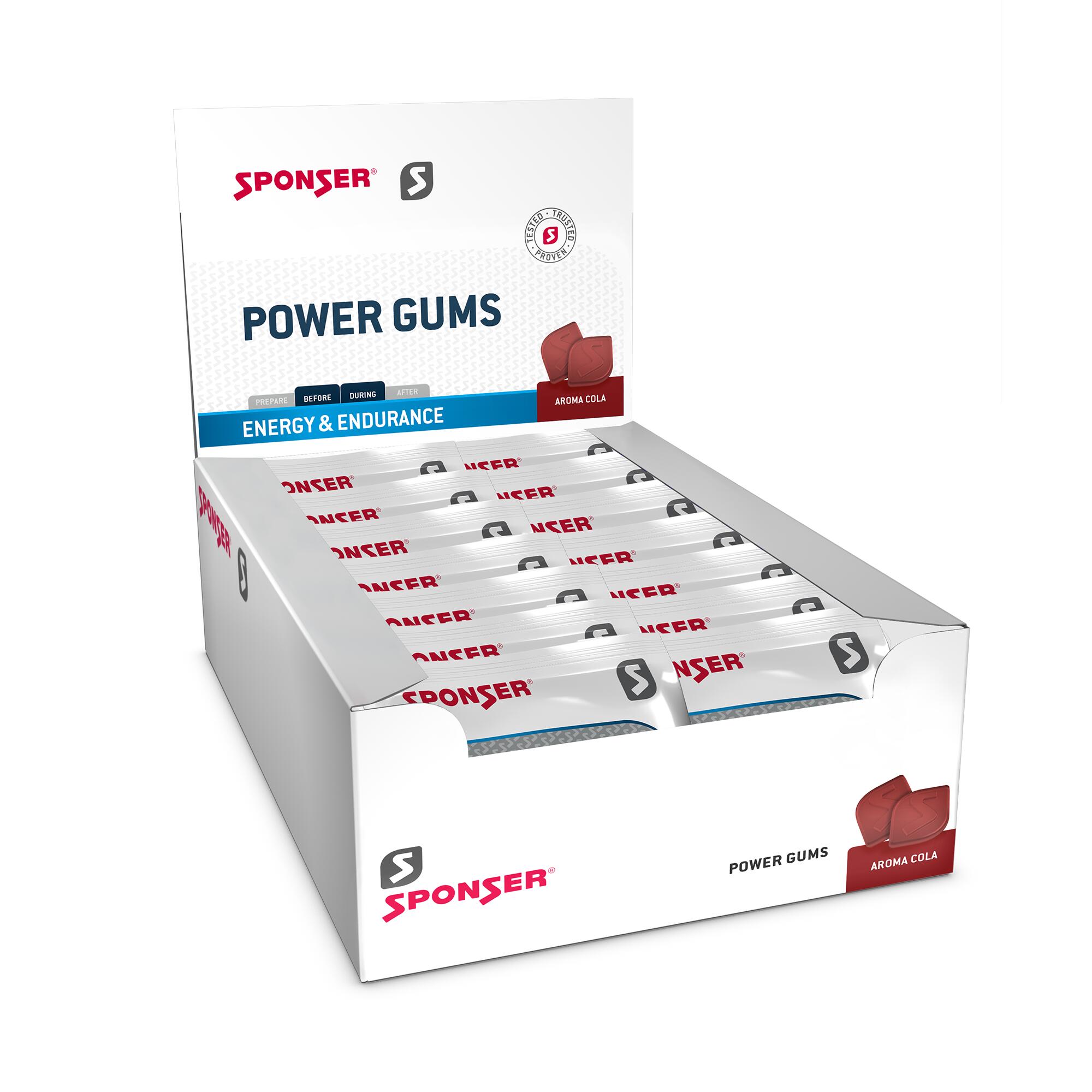 SPORTS NUTRITION GUMS - SPONSER COLA POWER GUMS 2/2