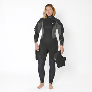 Traje Neopreno Mujer Buceo 7mm Semiseco