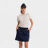 Women’s golf skirt WW500 navy blue