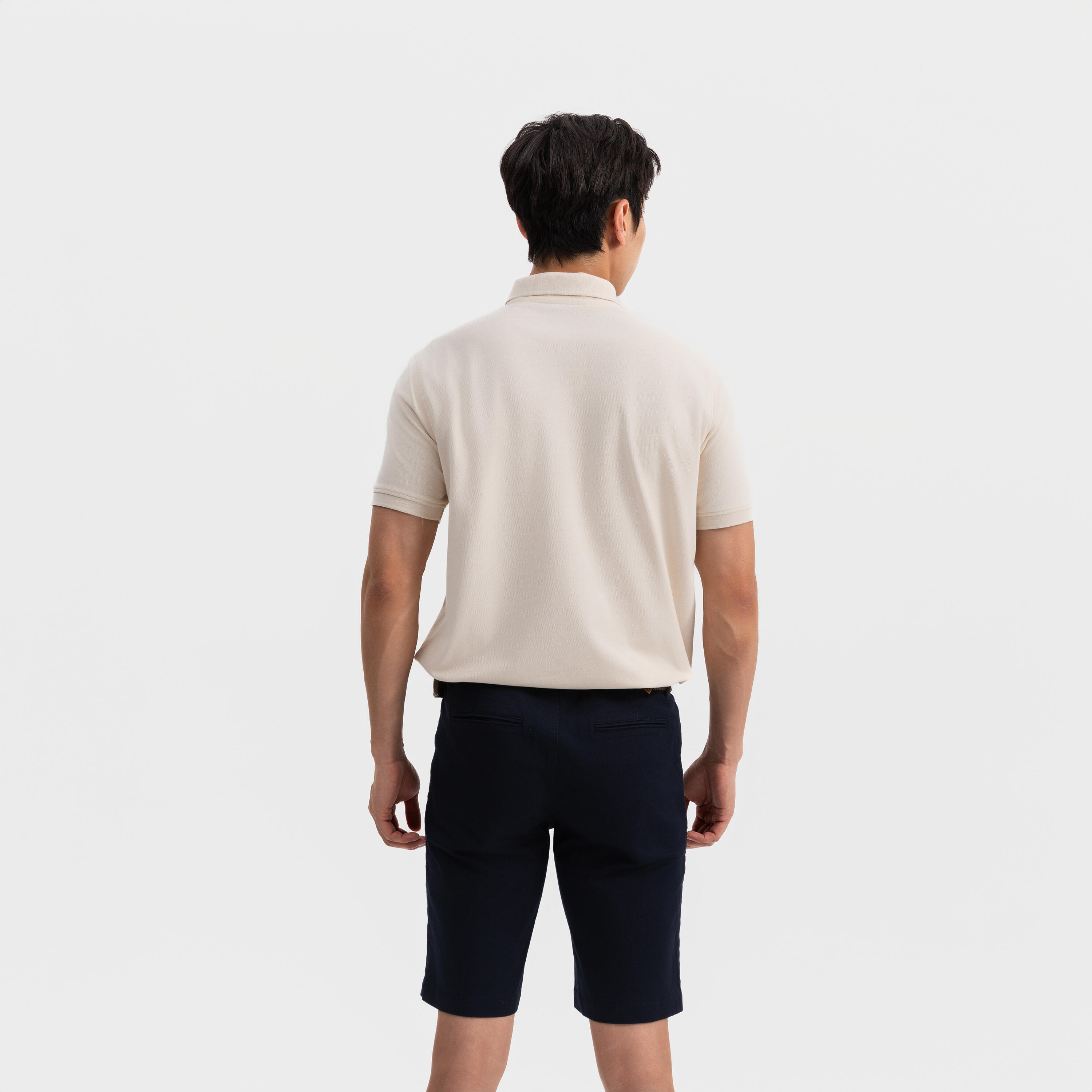 Polo golf uomo MW 500 beige 11/25