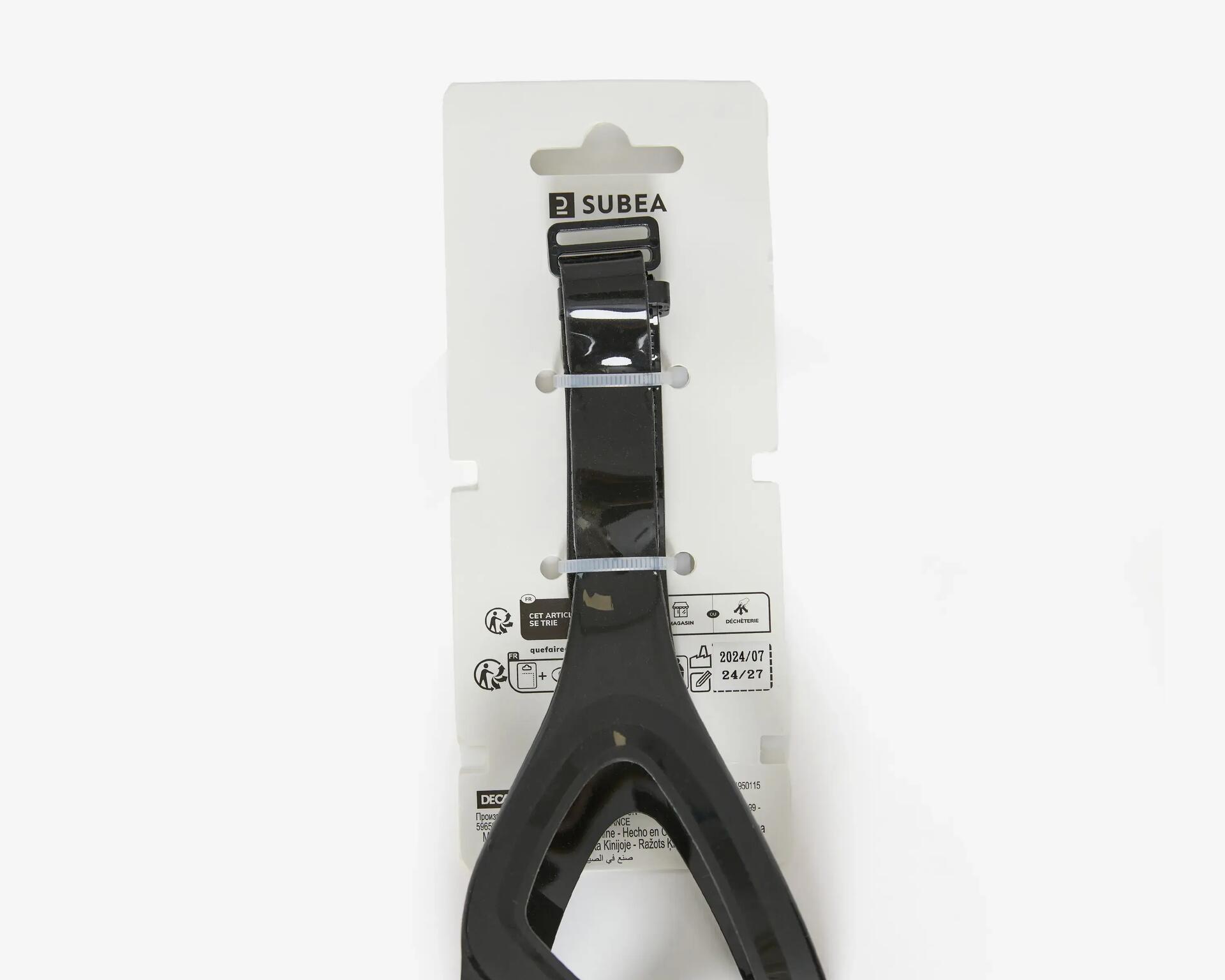 Curea de silicon pentru masca de scufundări.