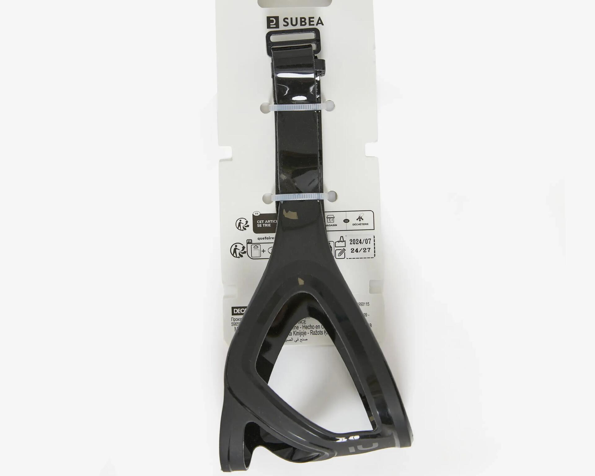 SANGLE SILICONE NOIR