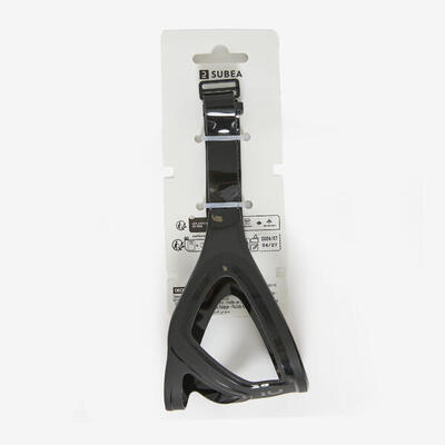 Cinghiolo maschera subacquea nero