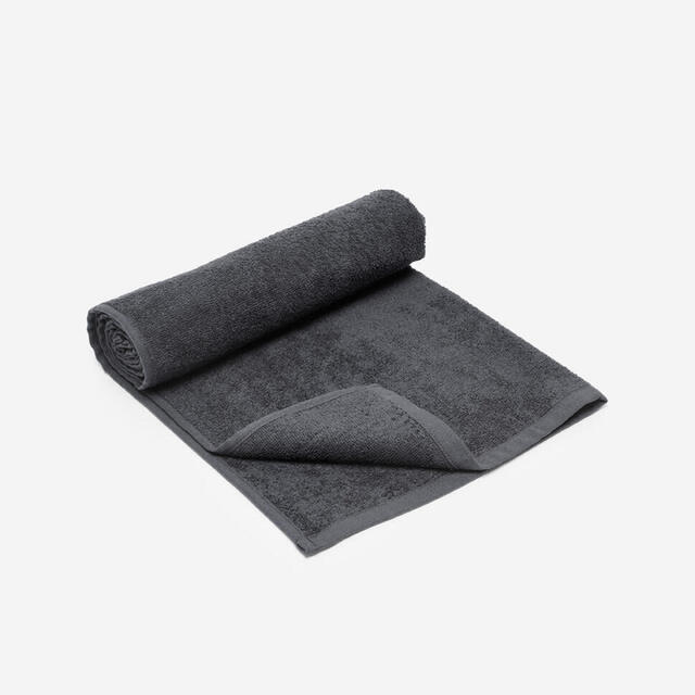 Handtuch Baumwolle 90 × 50 cm - grau