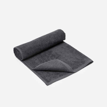 90 x 50 cm Cotton Fitness Towel - Grey