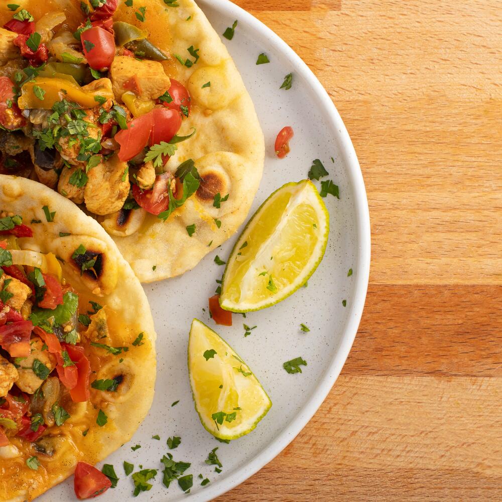 Recette protéinée : tacos légumes grillés