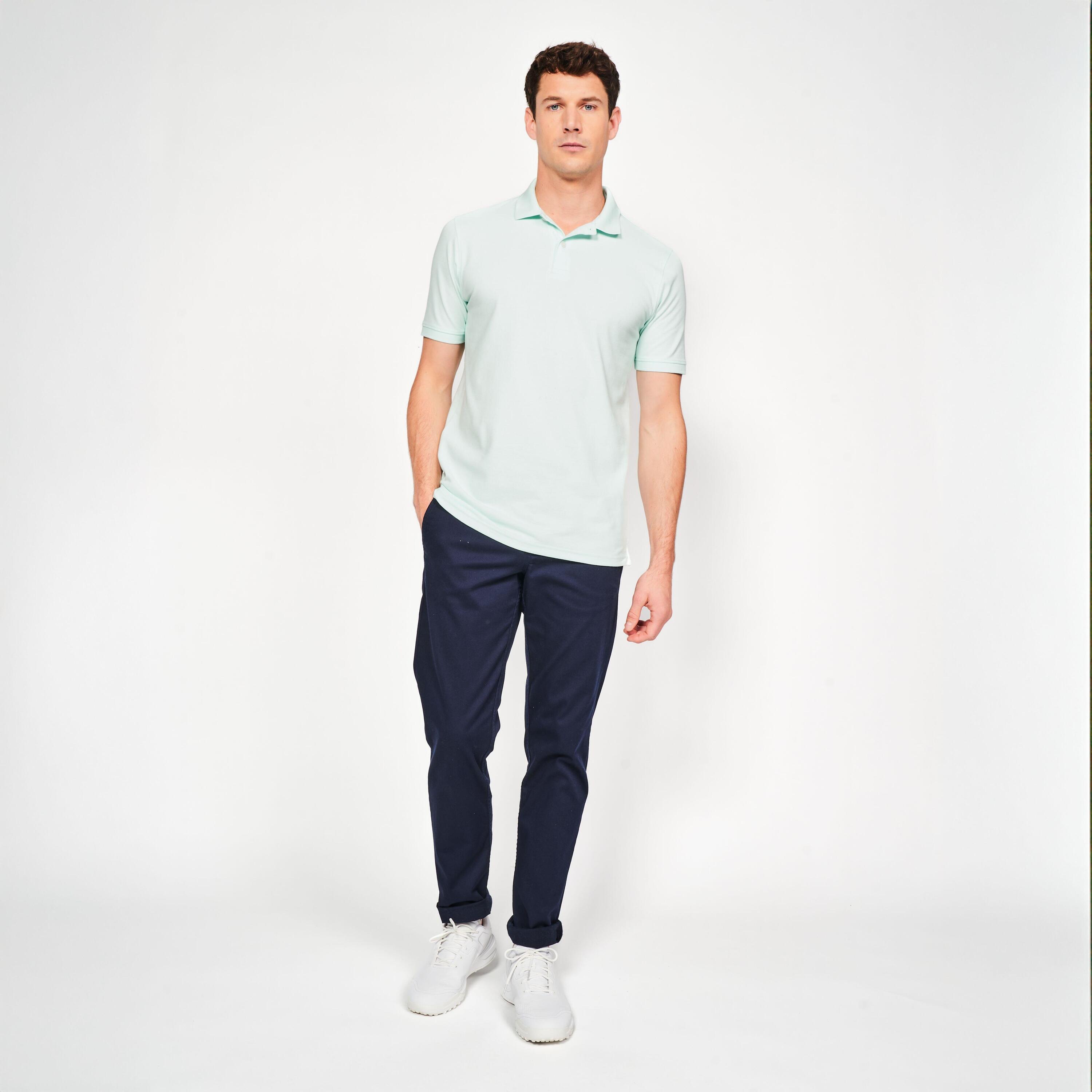 Polo golf uomo MW 500 verde 18/25