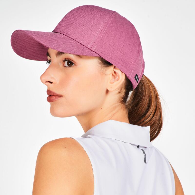Casquette de golf marque-balle, rose foncé