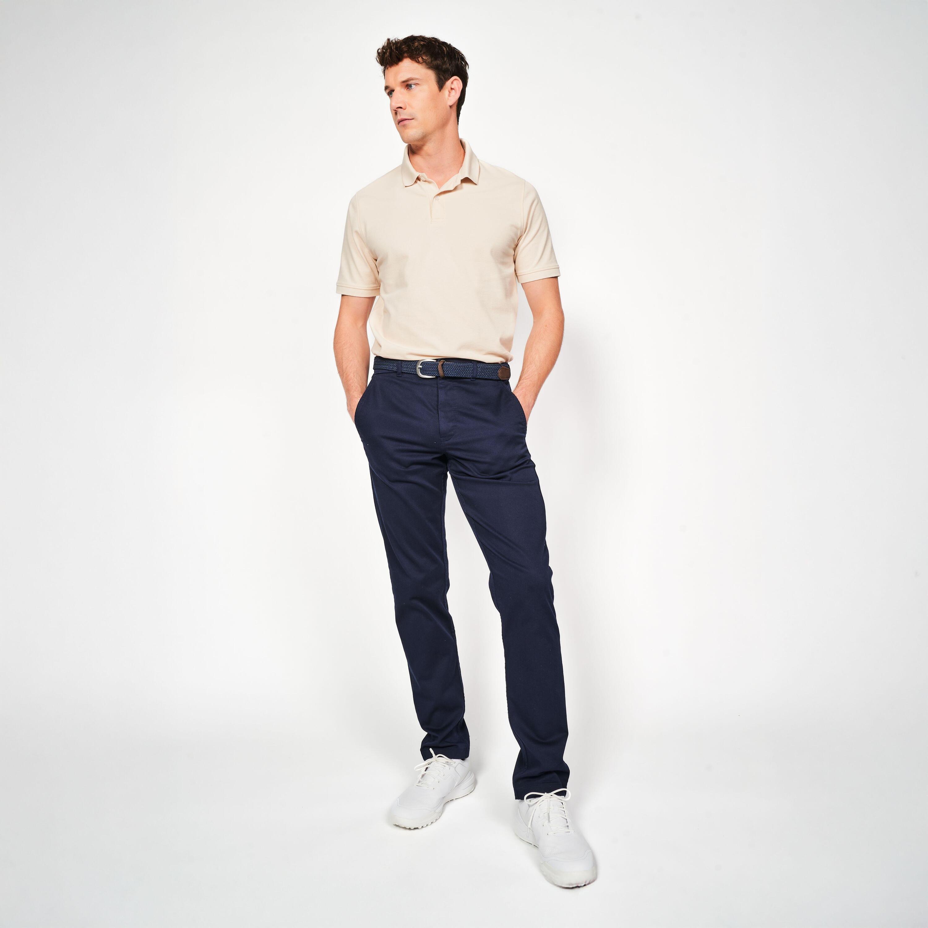 Polo golf uomo MW 500 beige 21/25