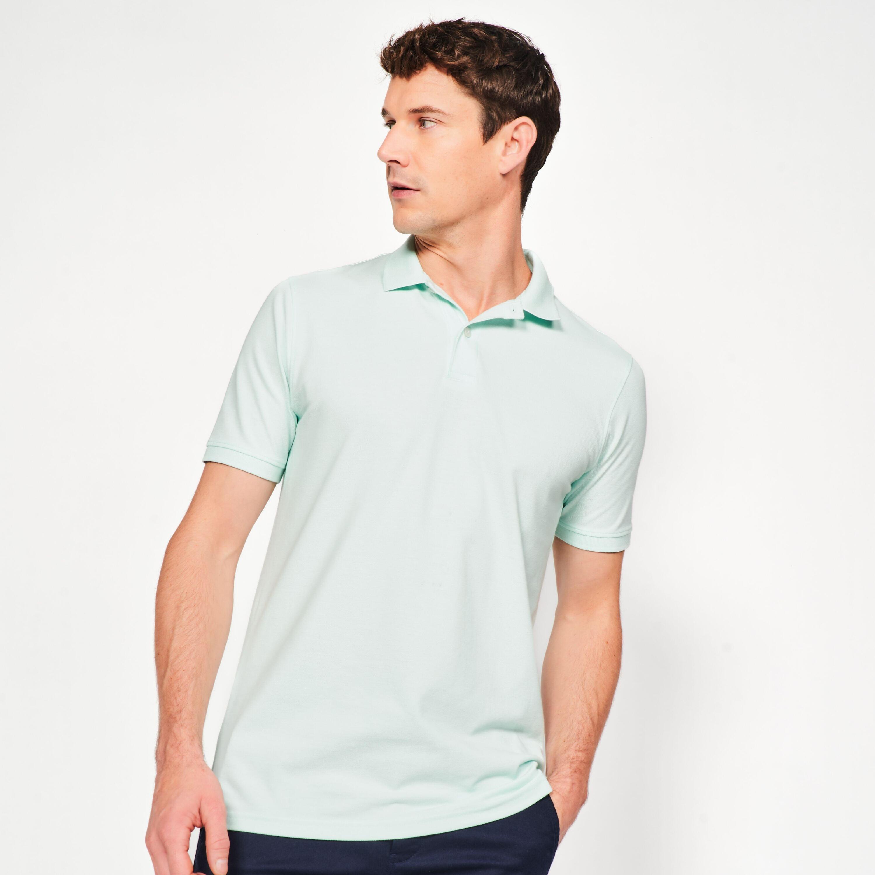 Polo golf uomo MW 500 verde 19/25