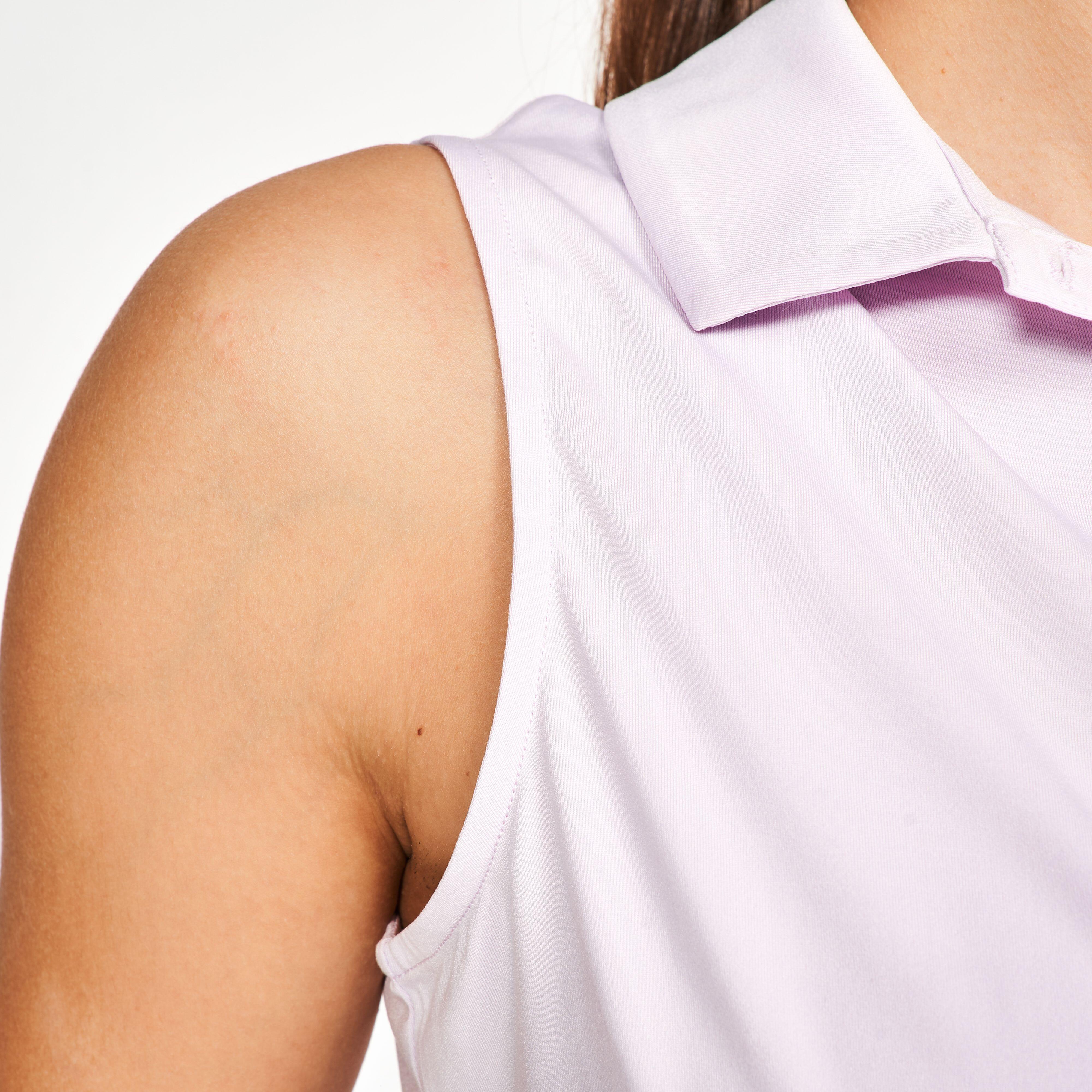 Polo de golf sans manches femme - WW 500 - INESIS