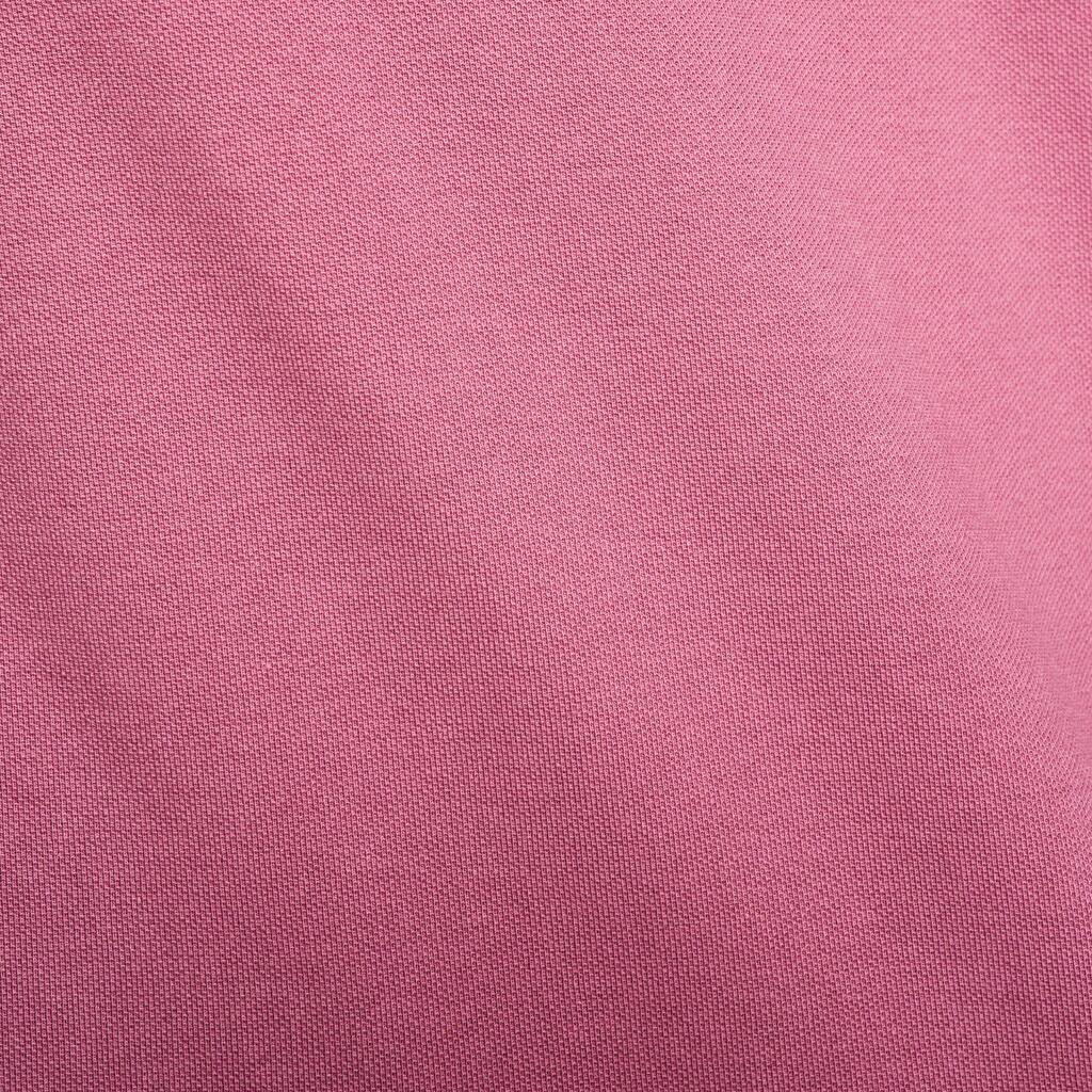 Polo de golf en coton polyester manches courtes homme, MW500 rose foncé
