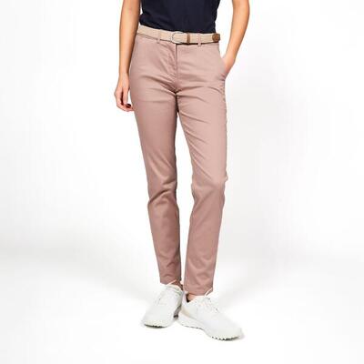 Pantaloni golf donna MW 500 blu