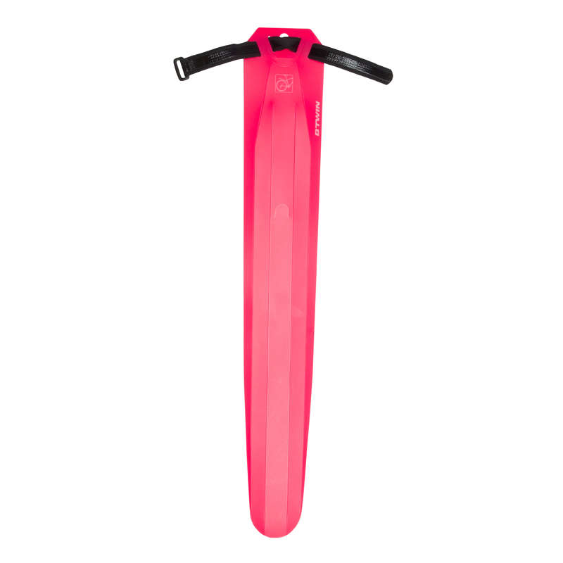 B'TWIN FLASH REAR MUDGUARD PINK Decathlon