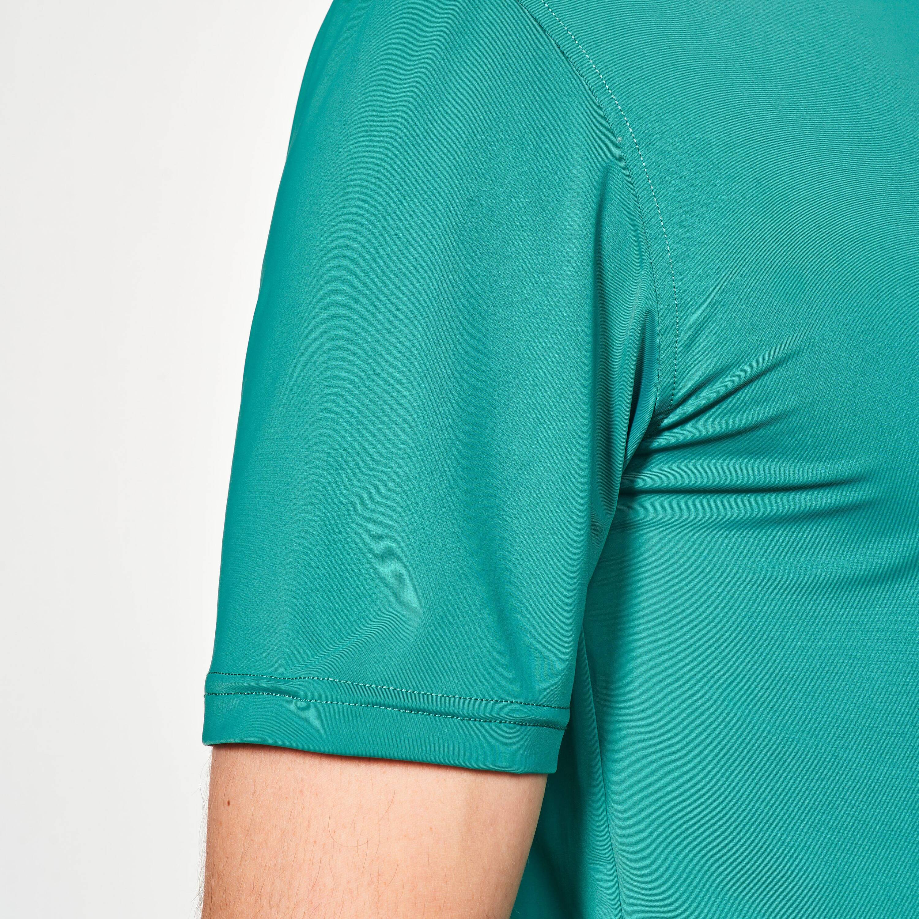 Men’s golf synthetic breathable short-sleeved polo shirt WW900 green -  5