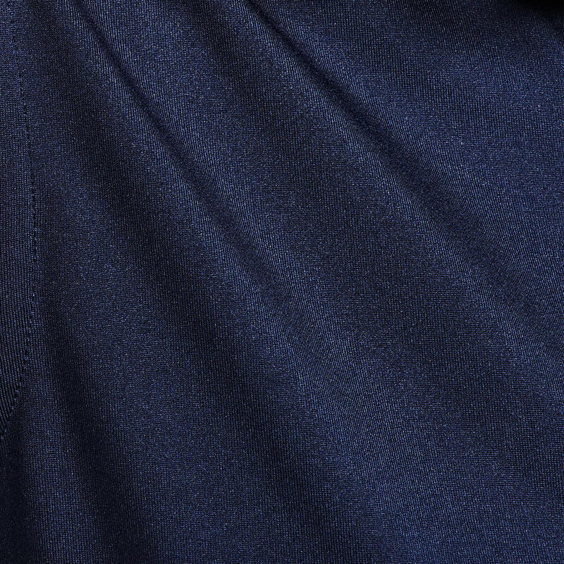 Polo de golf débardeur sans manches femme, WW500 bleu marine