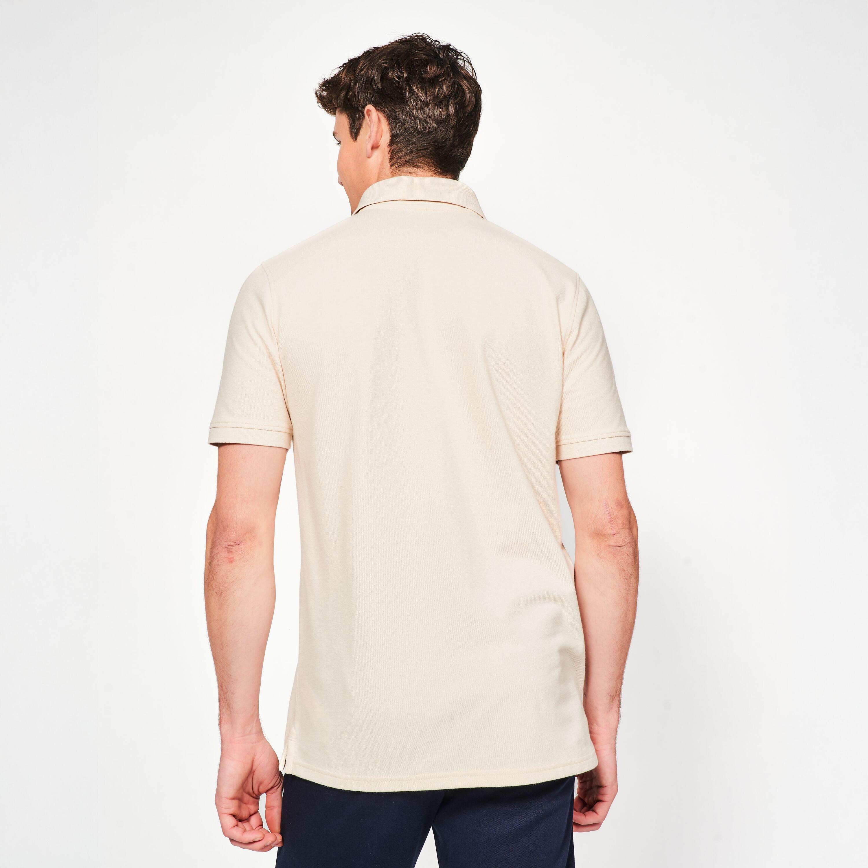 Polo golf uomo MW 500 beige 20/25