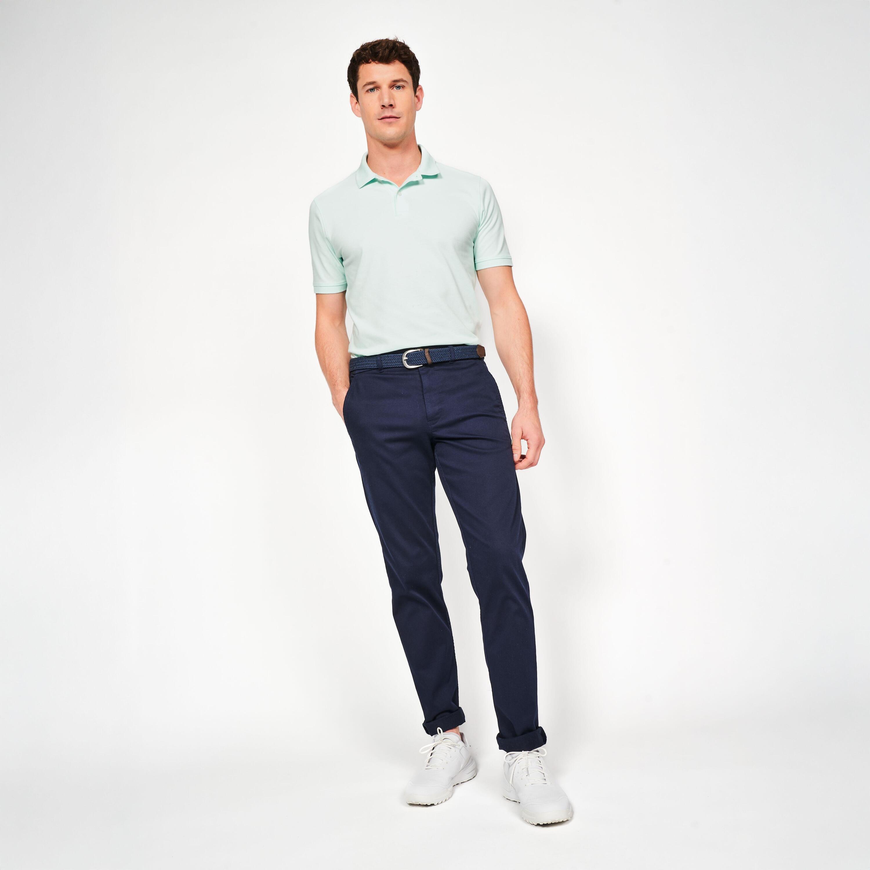 Polo golf uomo MW 500 verde 21/25