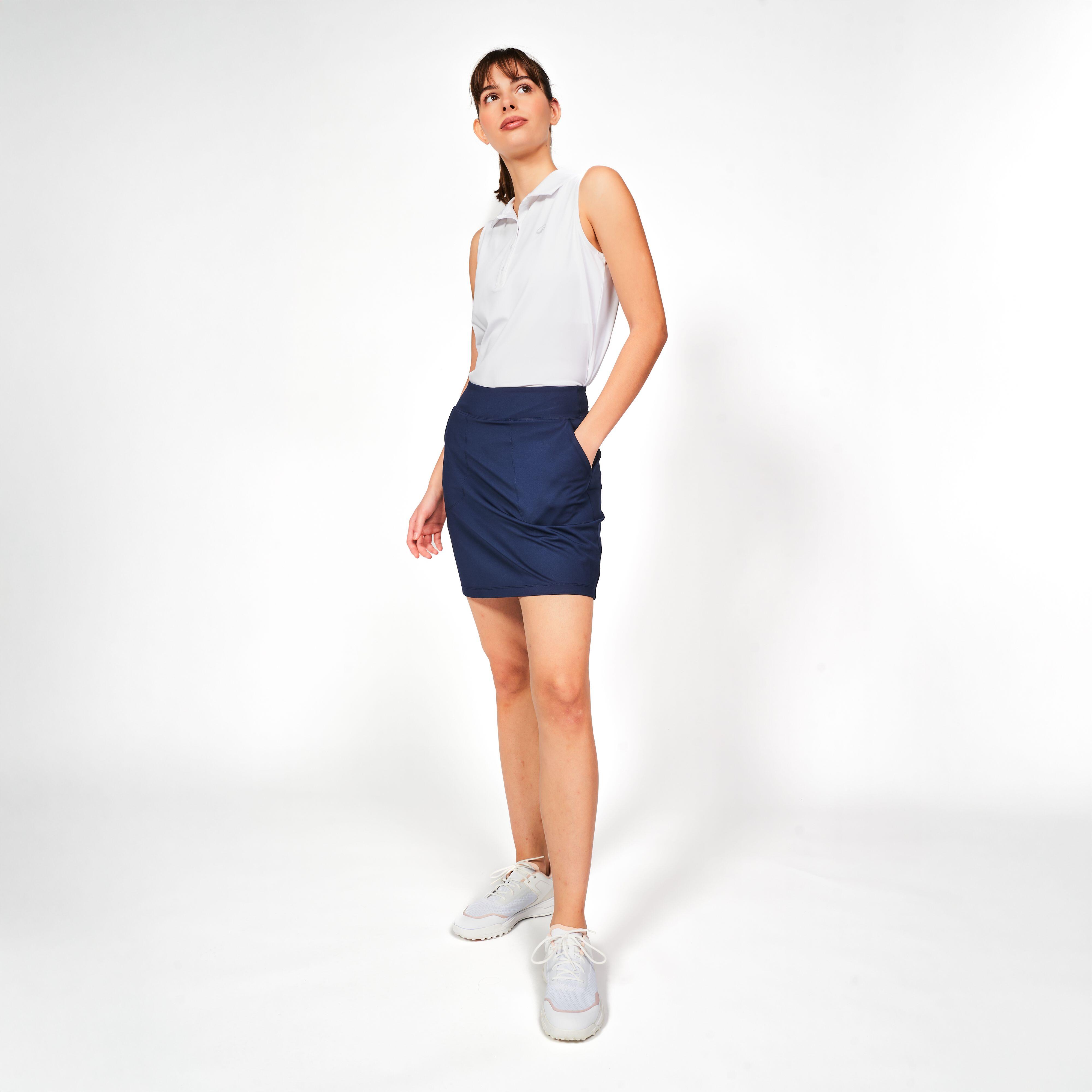 Polo de golf sans manches femme - WW 500 - INESIS