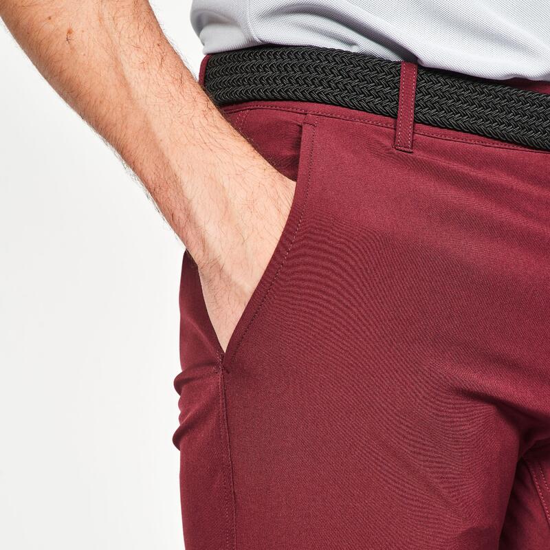 Pantalon golf homme, WW500 marron