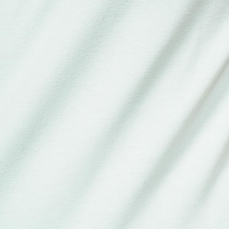 Tricou Polo golf din bumbac și poliester MW500 Verde pal Damă