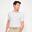 Polo de golf synthétique  respirant manches courtes homme, WW900 blanc