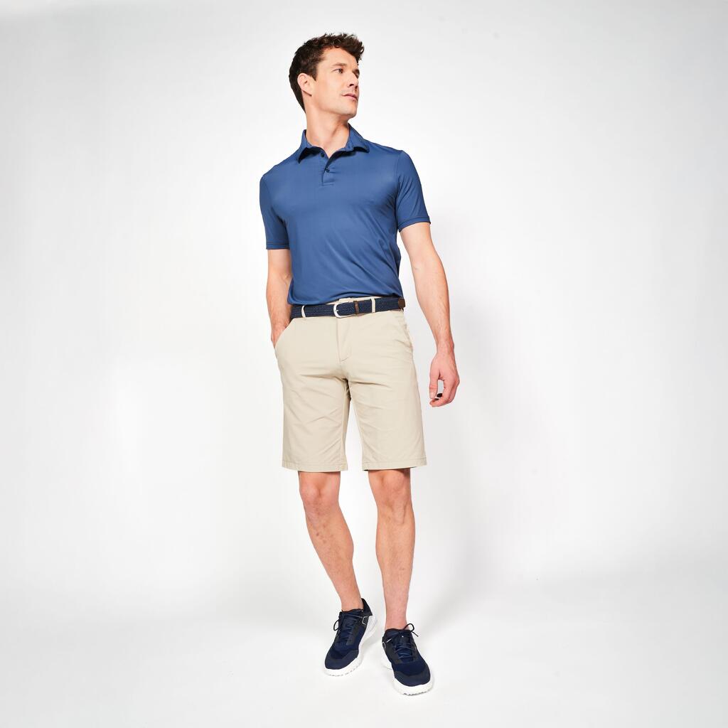 Zelena zračna moška polo majica za golf s kratkimi rokavi, WW900
