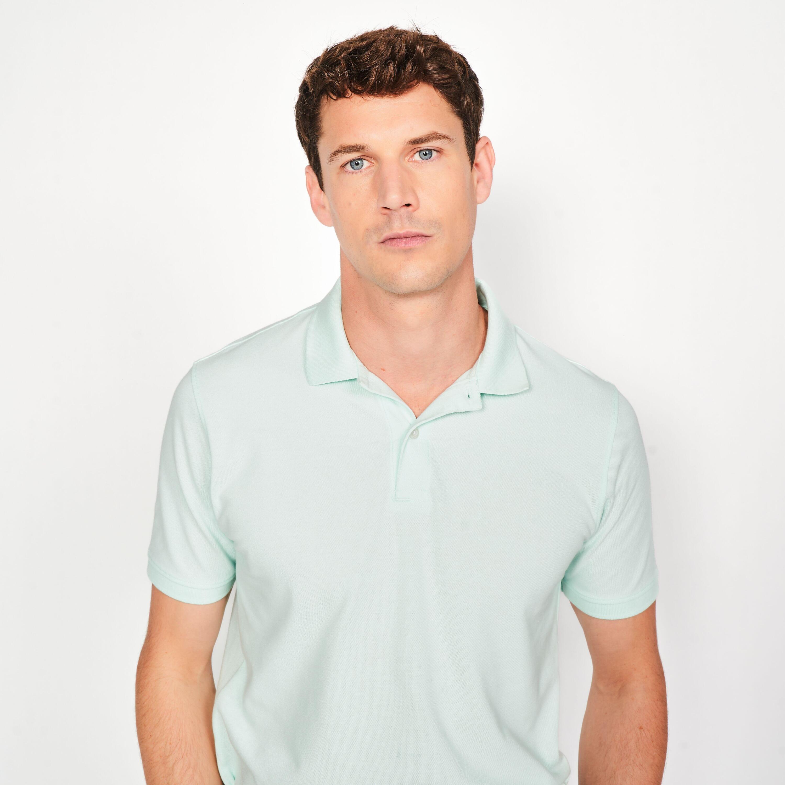Polo golf uomo MW 500 verde 23/25