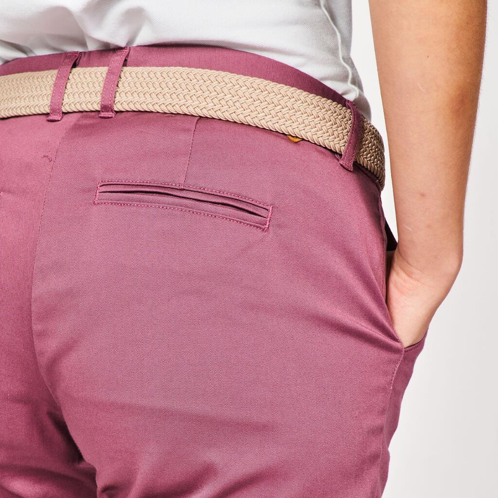 W cotton golf chino shorts, MW500 brown