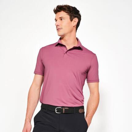 Polo de golf synthétique respirant manches courtes homme, WW900 blanc