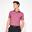 Polo de golf synthétique  respirant manches courtes homme, WW900 rose foncé