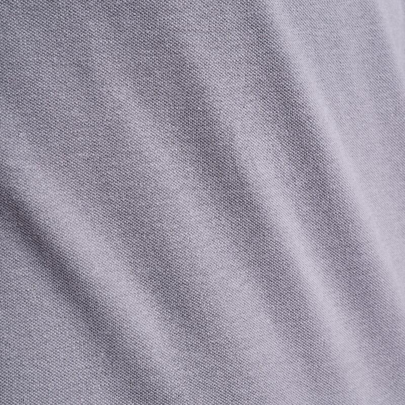 Tricou Polo golf 100% bumbac MW100 Gri Bărbați