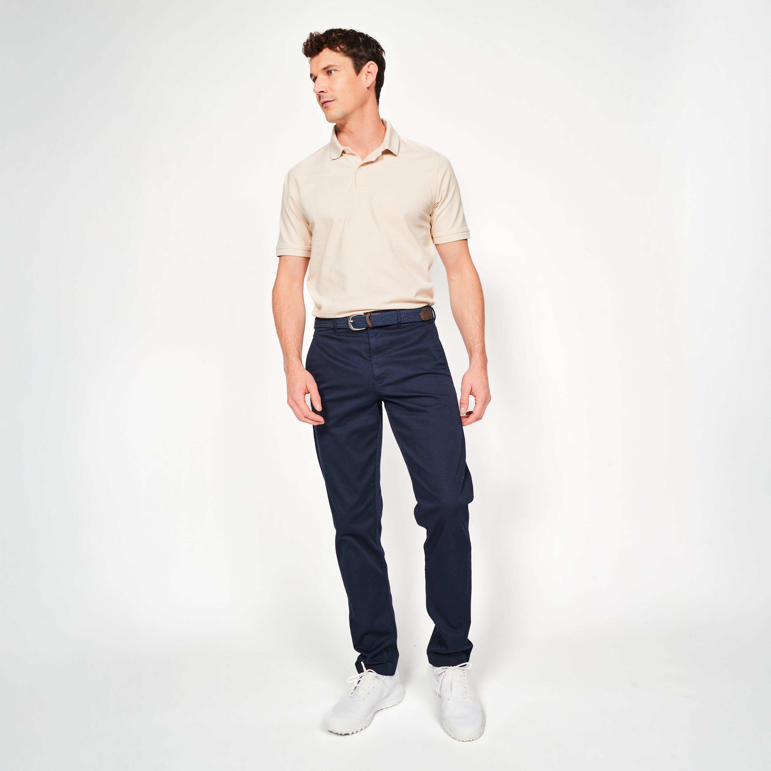 Polo golf uomo MW 500 beige 22/25