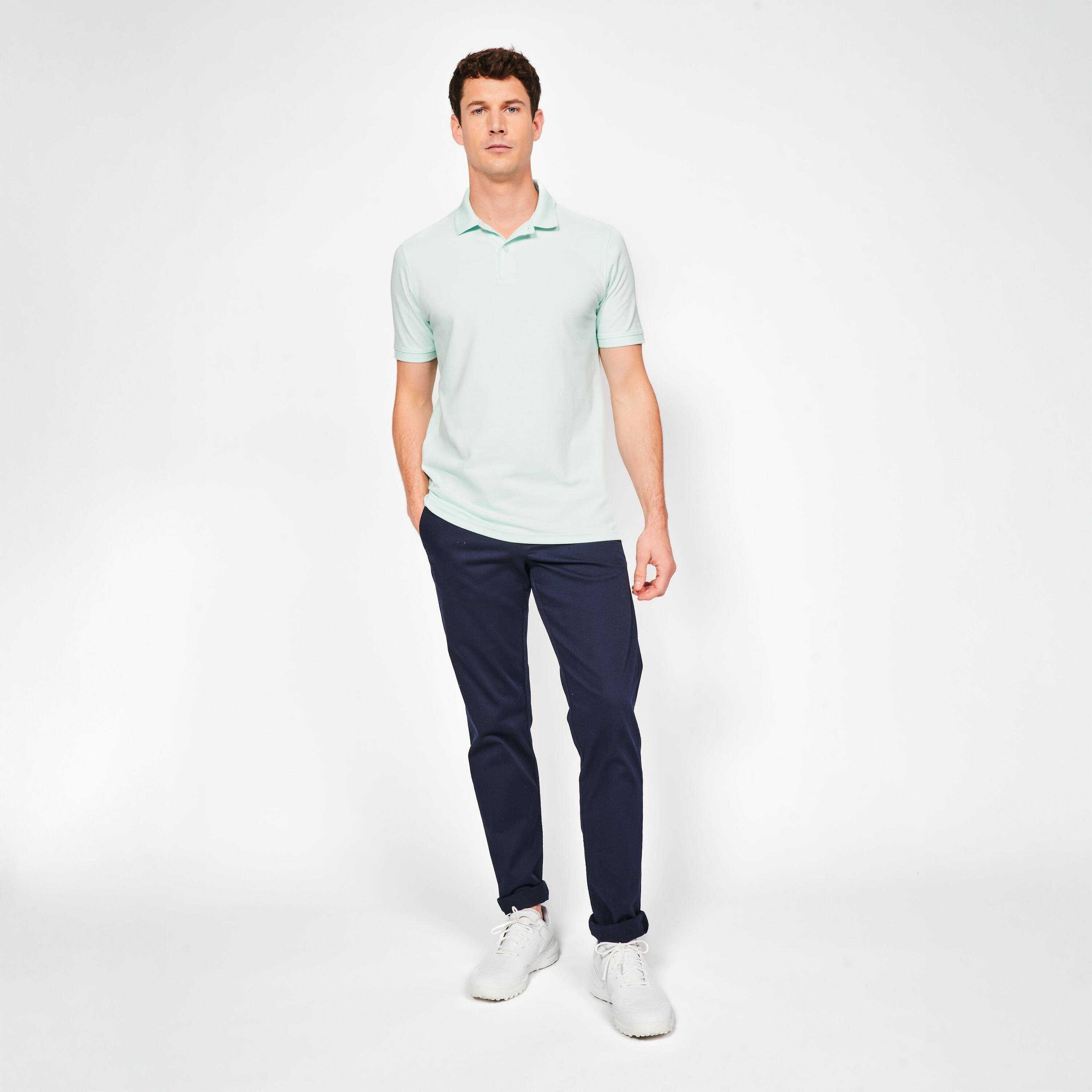 Polo golf uomo MW 500 verde 17/25