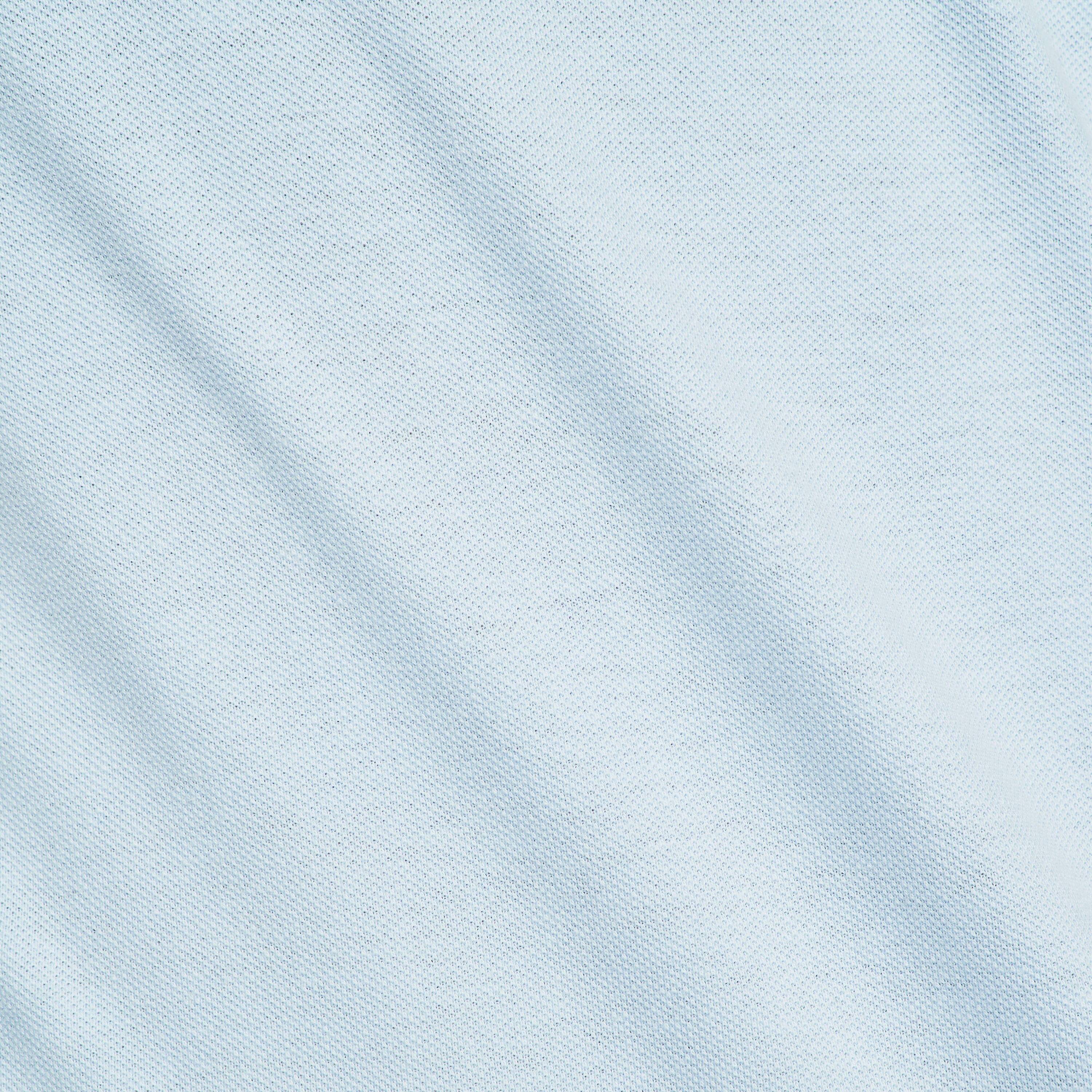 Men’s golf 100% cotton short sleeve polo shirt, MW100 SKY BLUE -  5