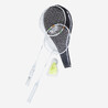 Adult badminton racket br 100 set Starter White