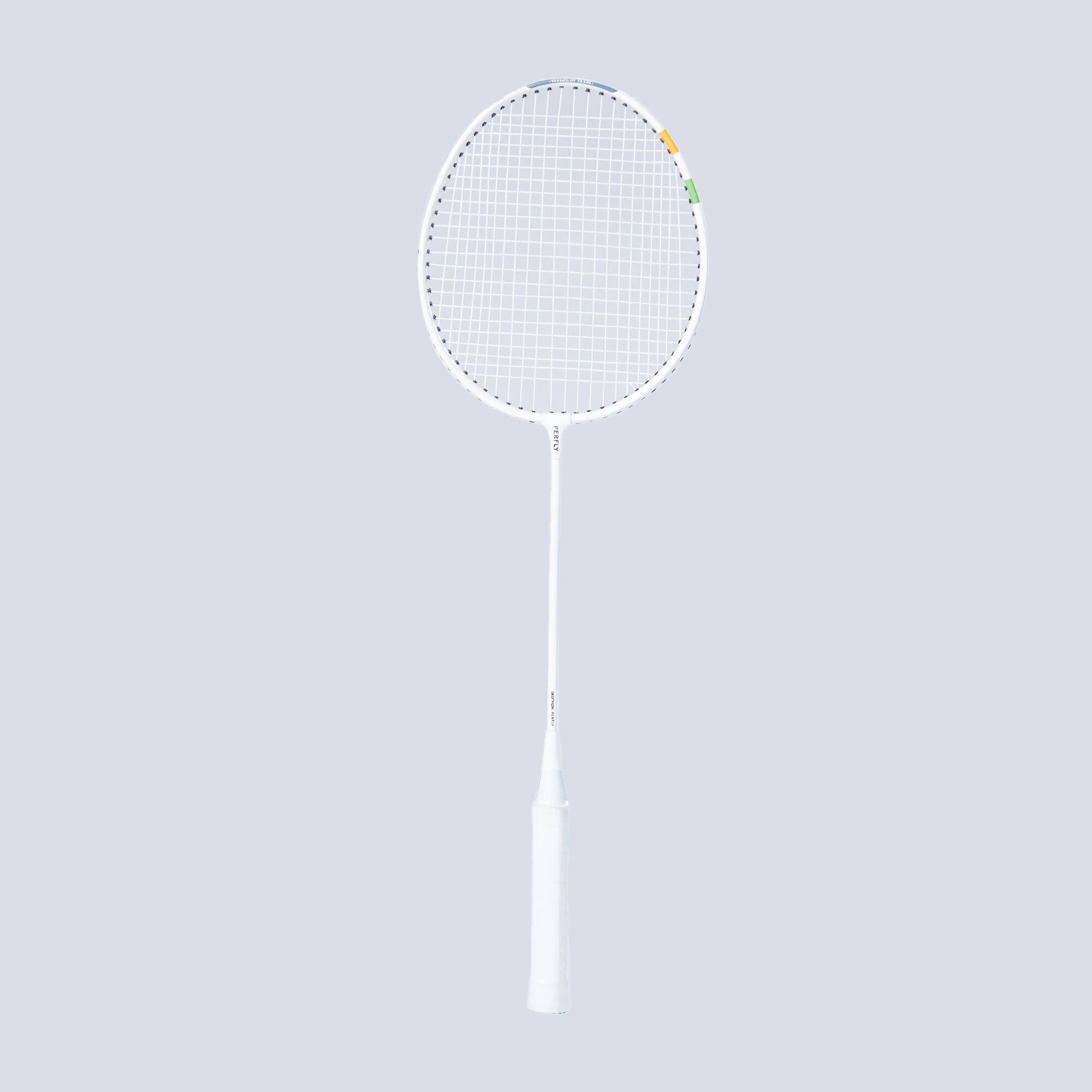 Adult badminton racket br 100 set Starter White -  3