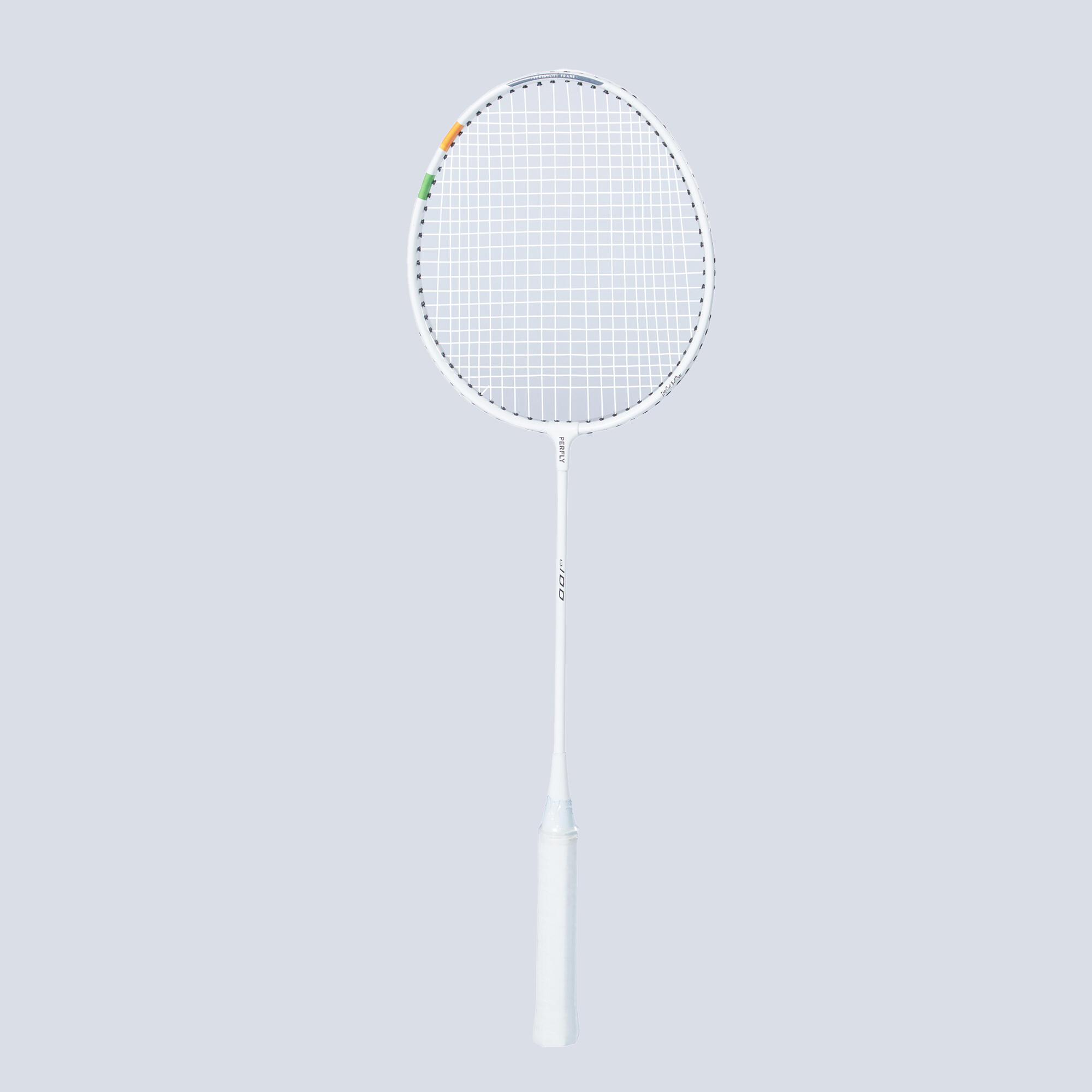 Adult badminton racket br 100 set Starter White