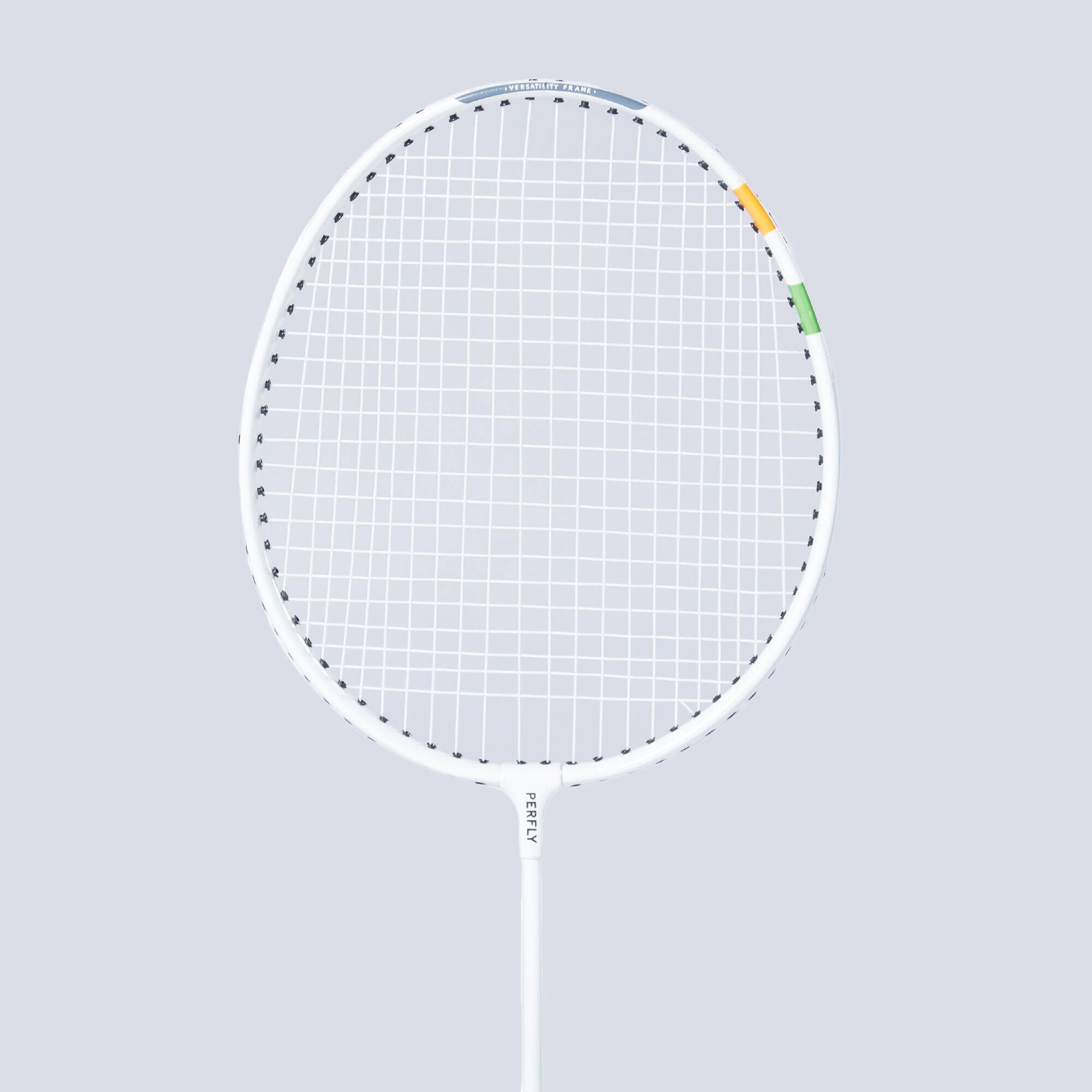 Adult badminton racket br 100 set Starter White -  5