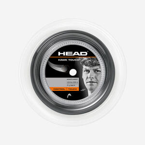 Cordaje de tenis monofilamento - Head Hawk Touch 1,25 mm antracita bobina 200 m.