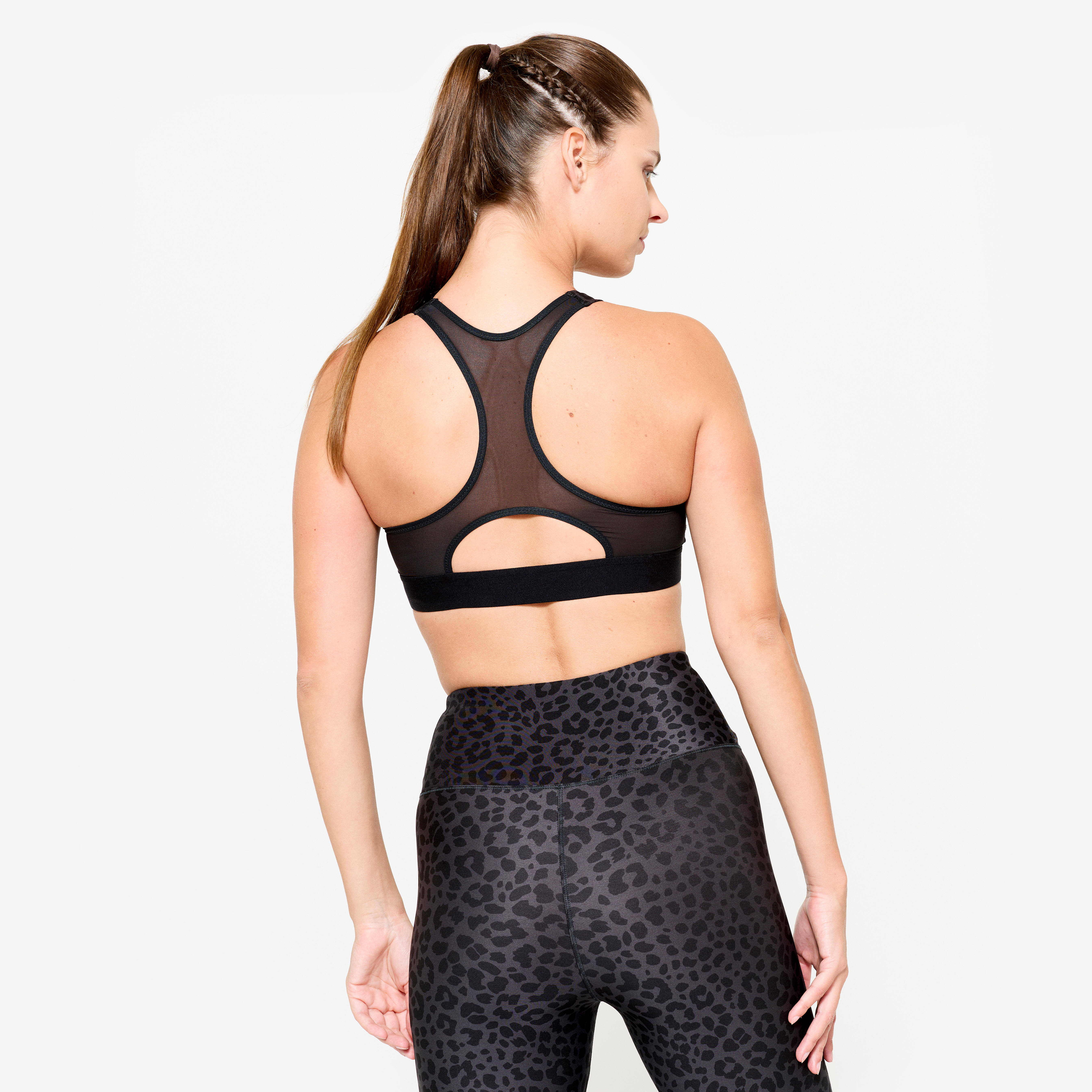 Soutien-gorge de sport à dos nageur et maintien modéré femme – 500 - DECATHLON